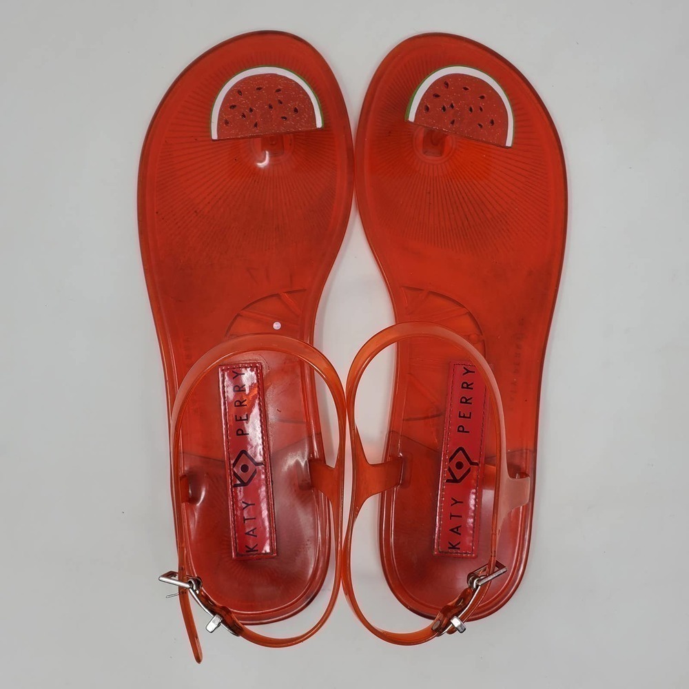 Katy Perry Jelly Watermelon Geli Casual Summer Outdoor Sandal